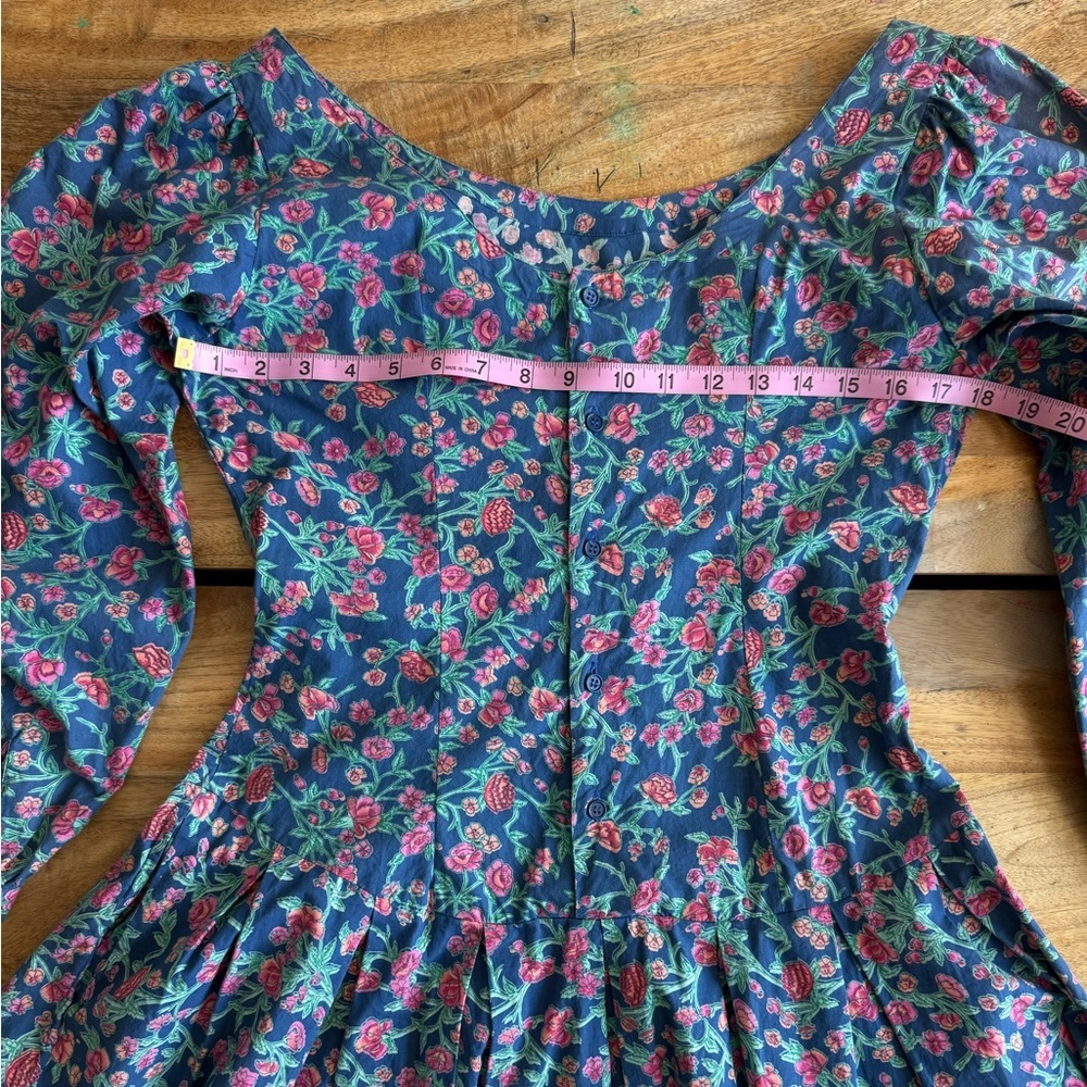 Komil Floral Cotton Dress Blue S
Vintage Feel - Picture 9 of 14